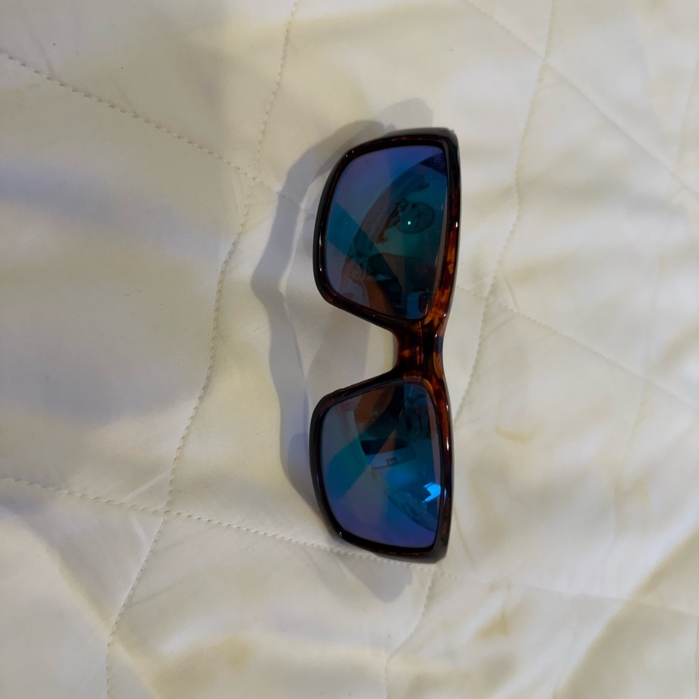 Costa Tortoise Shell Sunglasses with Blue Lenses